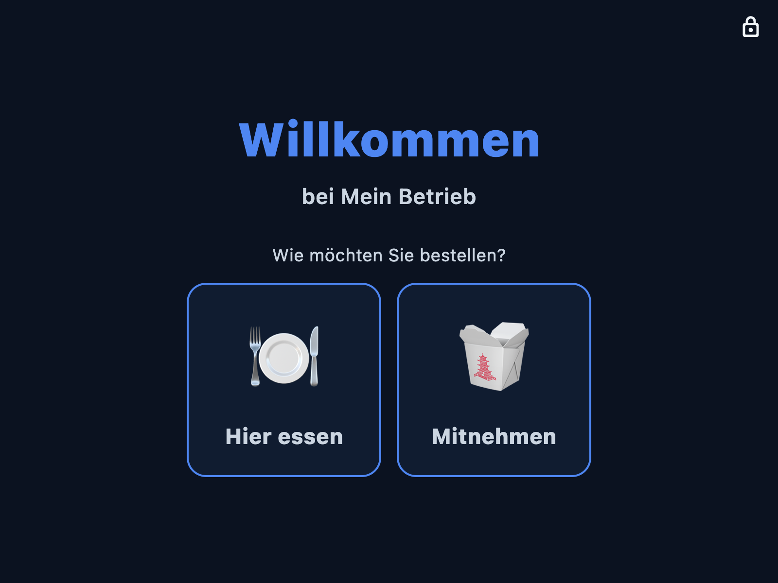 SELBSTBEDIENUNG
